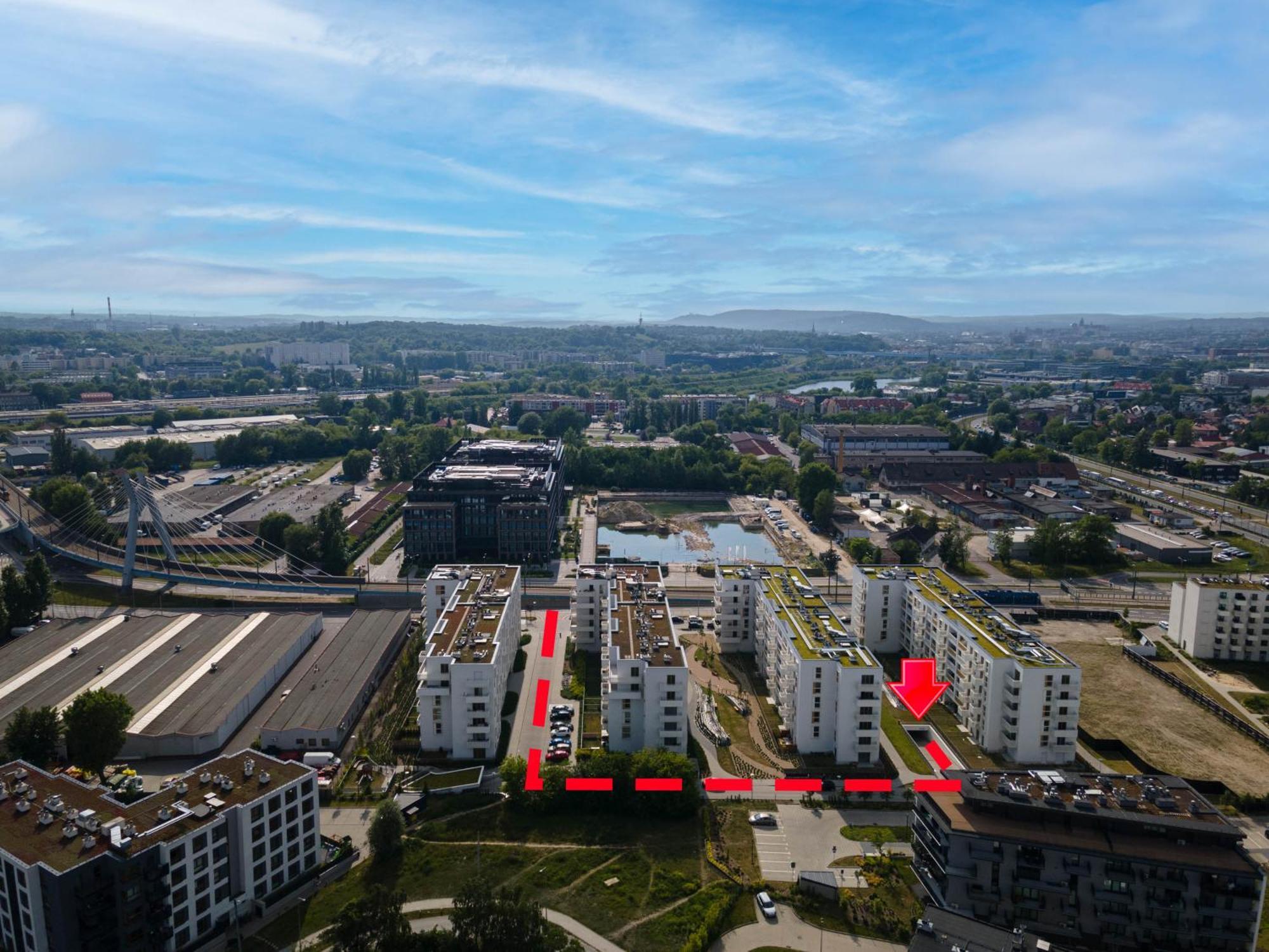 Saska Park Apartments Cracóvia Exterior foto